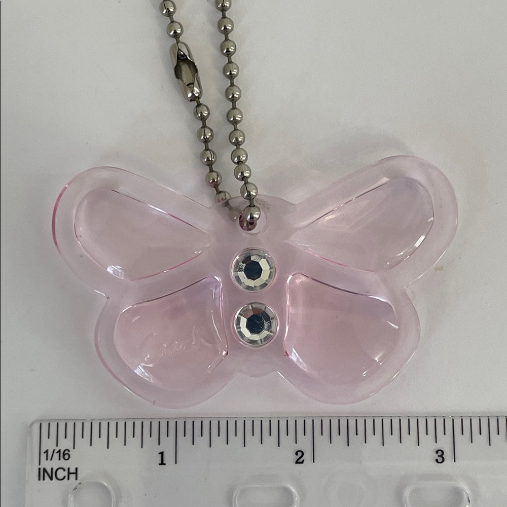 Coach Butterfly Bag Charm Key Fob - Picture 7 of 7